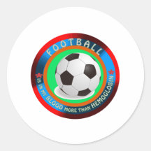 Diseños del fútbol etiqueta