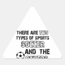 diseños del fútbol para los amantes del deporte calcomania trianguladas personalizadas