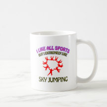 Diseños del paracaidismo taza de café