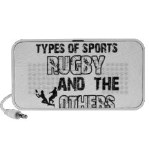 diseños del rugbi para los amantes del deporte portátil altavoces
