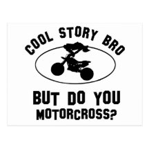 diseños frescos de los motorcross postales