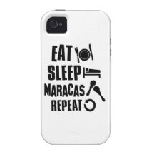 Diseños frescos de Maracas Vibe iPhone 4 Fundas