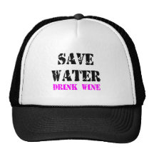 Diseños salvajes del engranaje - vino de la bebida gorros bordados