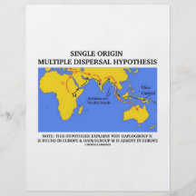 Dispersión múltiple del solo origen (evolución) tarjeton