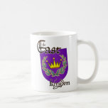 Dispositivo del este del reino con la taza del tex