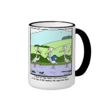 Distribución de la ventaja: Dibujo animado de la a Taza