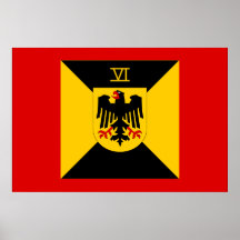 Distrito militar, Alemania Poster