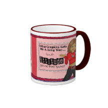 Diva de la actitud tazas de café