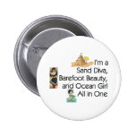 Diva de la arena de la CAMISETA Pin