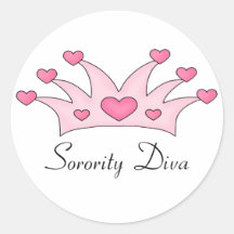 Diva de la hermandad de mujeres etiquetas  