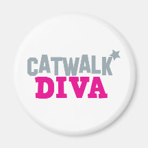 DIVA de la PROLONGACIÓN DEL ANDÉN con una pequeña  Iman De Frigorífico
