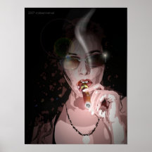 diva del smokin poster