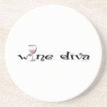 Diva del vino posavasos manualidades