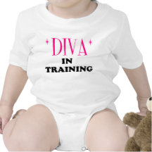 Diva en el entrenamiento camisetas