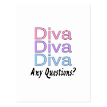 Diva Tarjeta Postal
