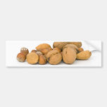 Diversas nueces incluyendo las nueces y Almon de l Pegatina De Parachoque
