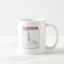 Diversión #1 de la matanza de los osos de peluche taza de café