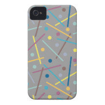 Diversión del juego de la casamata gris oscuro Case-Mate iPhone 4 carcasa