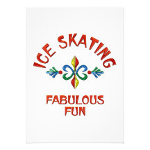 Diversión fabulosa del patinaje de hielo comunicados