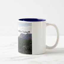 Diversión y taza de café divertida