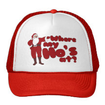 Divertido donde mi Ho en Santa Gorras