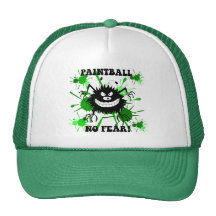 Divertido ningún miedo Paintball Gorra