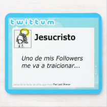 divino del twittum alfombrillas de raton 