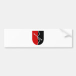 división de 91 infanterie pegatina de parachoque