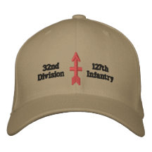 división roja de la flecha gorra de beisbol bordada