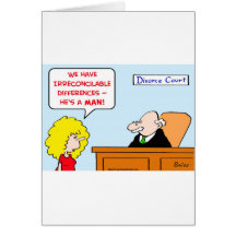 divorcio de las diferencias irreconciliables felicitacion 