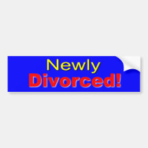 Divorcio Etiqueta De Parachoque