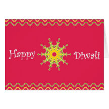 Diwali feliz - tarjeta
