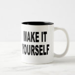 DIY le hacen usted mismo la taza de café