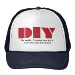 DIY soy gorra ocupado