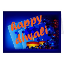 diya - diwali tarjetón