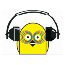 DJ Chook Tarjeta Postal