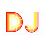 DJ PLANTILLAS DE TARJETAS DE VISITA