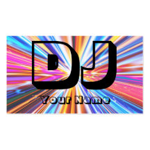 DJ TARJETA DE NEGOCIO