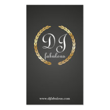 DJ - tarjetas de visita