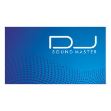 DJ - Tarjetas de visita