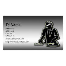 DJ TARJETAS PERSONALES