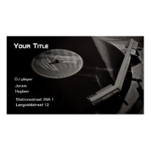 DJ-Time Visitekaartjes