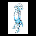 Dobby que mira sobre 1 posters