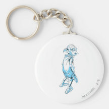 Dobby que mira sobre 1 llaveros personalizados