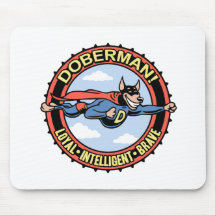 ¡Doberman! Alfombrillas De Ratones