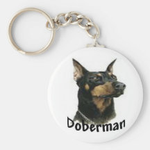 Doberman Llaveros