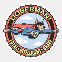 ¡Doberman! Pegatinas