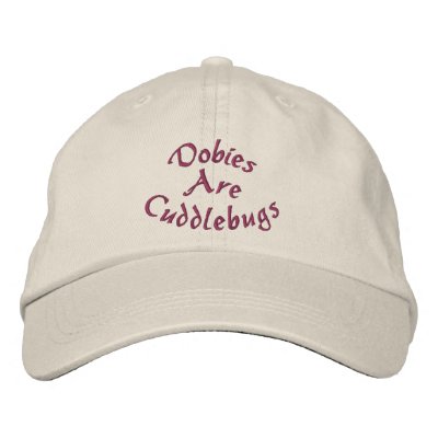 Dobies es casquillo bordado lindo de Cuddlebugs Gorras Bordadas