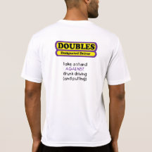 Dobles - conductor señalado - microfibra impresion camiseta