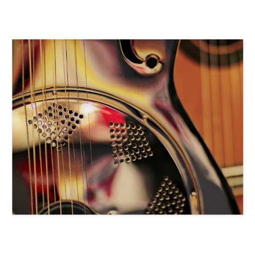 DOBRO, arte de la guitarra, postal fresca